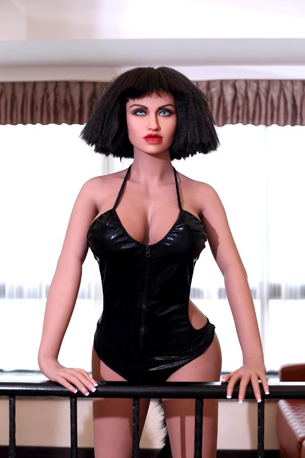 168cm (5ft 6") E-Cup Mistress Sex Doll with Curly Hairs - Narnia