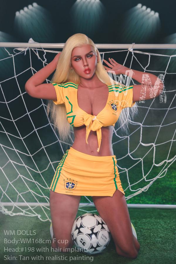 168cm (5ft6') F-Cup Soccer Lover Sex Doll - Movita