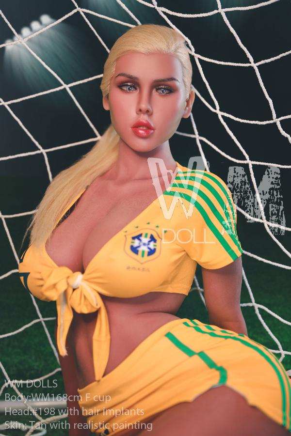 168cm (5ft6') F-Cup Soccer Lover Sex Doll - Movita