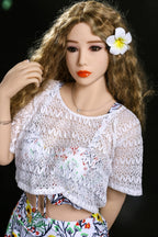 155cm (5ft1') A-Cup Sexy Real TPE Sex Doll - Josie