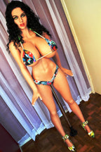 170cm (5ft 7") M-Cup BBW Sex Doll with curly Hair - Ella
