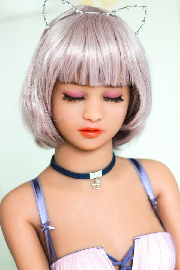140cm (4ft7') A-Cup High Quality TPE Sex Doll - Junni