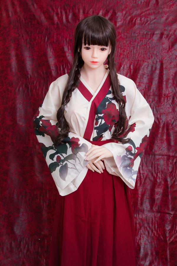 160cm (5ft3') B-Cup Ultra Realistic TPE Japanese Sex Doll - Iris