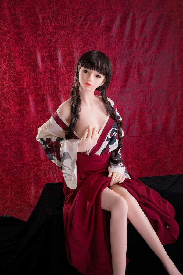 160cm (5ft3') B-Cup Ultra Realistic TPE Japanese Sex Doll - Iris