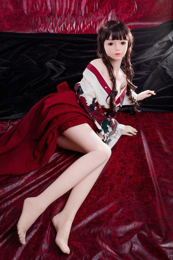 160cm (5ft3') B-Cup Ultra Realistic TPE Japanese Sex Doll - Iris
