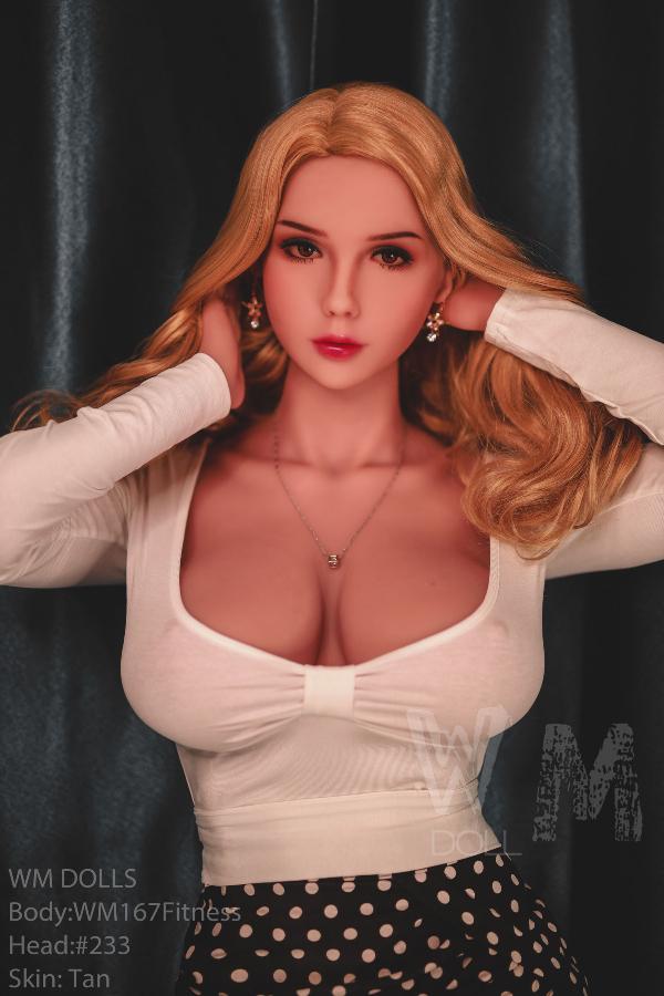 167cm (5ft 5") Fitness Body Love Doll with Perfect Abs - Kalli