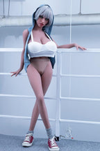 148cm (4ft10') L-Cup Midget Real Life Love Dolls - Big Boobs Maggee