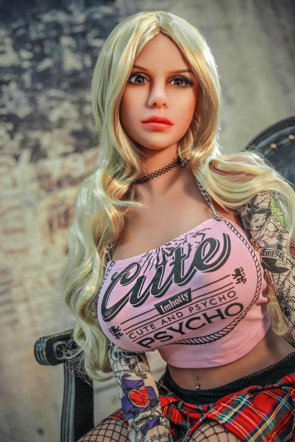 140cm (4ft7') D-Cup Real Life Sex Toy TPE Sex Doll - Evelyn