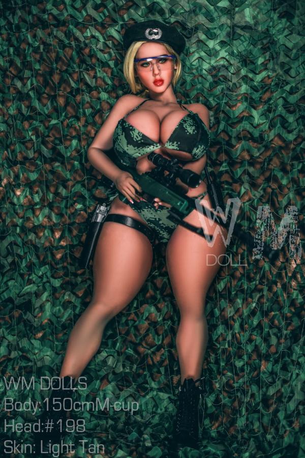 150cm (4ft11') M-Cup Best Realistic Sex Doll with Huge Ass - Fatzilla