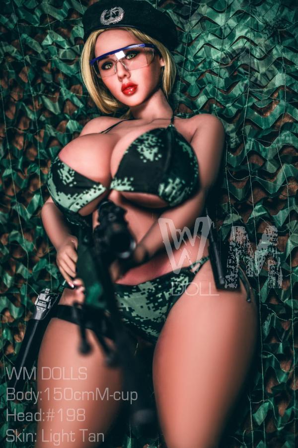 150cm (4ft11') M-Cup Best Realistic Sex Doll with Huge Ass - Fatzilla