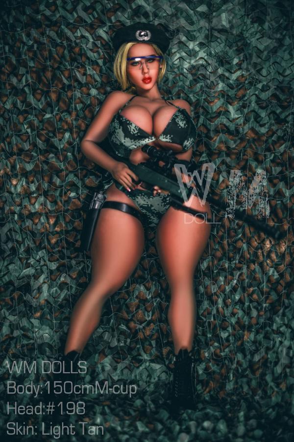 150cm (4ft11') M-Cup Best Realistic Sex Doll with Huge Ass - Fatzilla