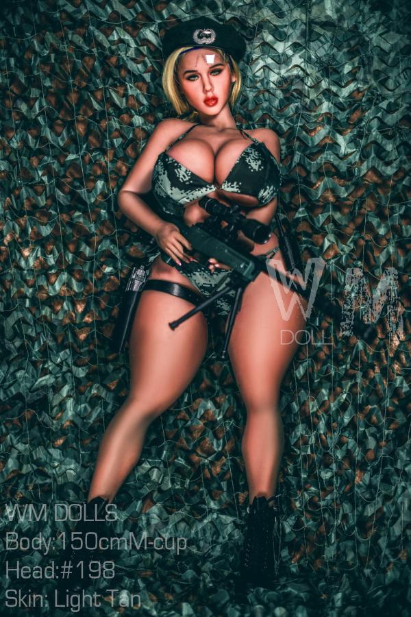 150cm (4ft11') M-Cup Best Realistic Sex Doll with Huge Ass - Fatzilla