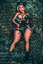 150cm (4ft11') M-Cup Best Realistic Sex Doll with Huge Ass - Fatzilla