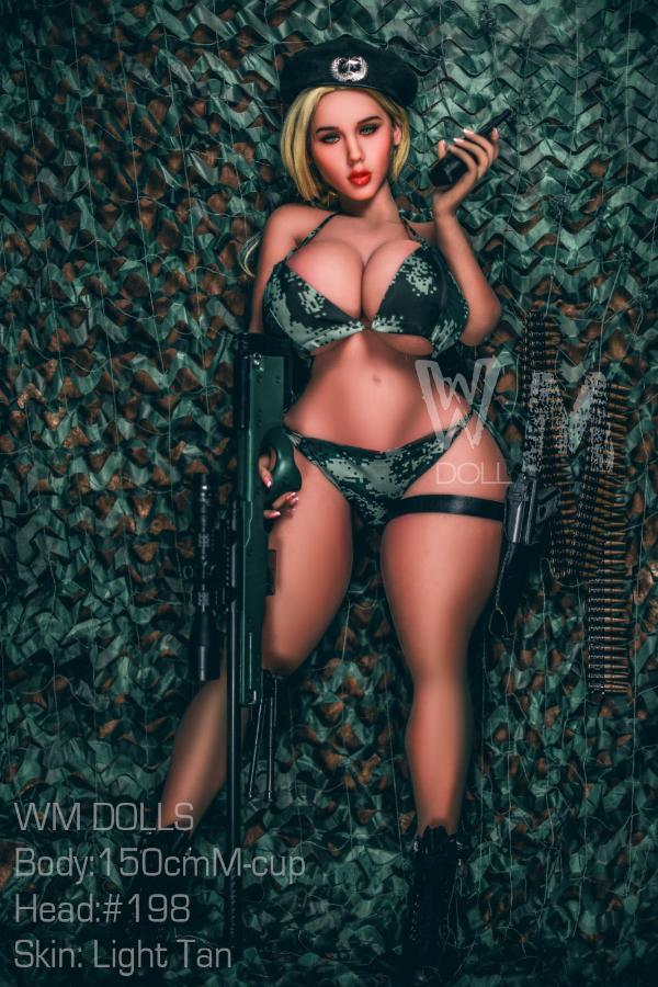 150cm (4ft11') M-Cup Best Realistic Sex Doll with Huge Ass - Fatzilla