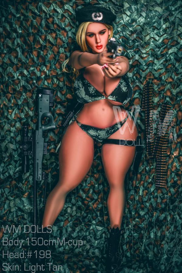 150cm (4ft11') M-Cup Best Realistic Sex Doll with Huge Ass - Fatzilla