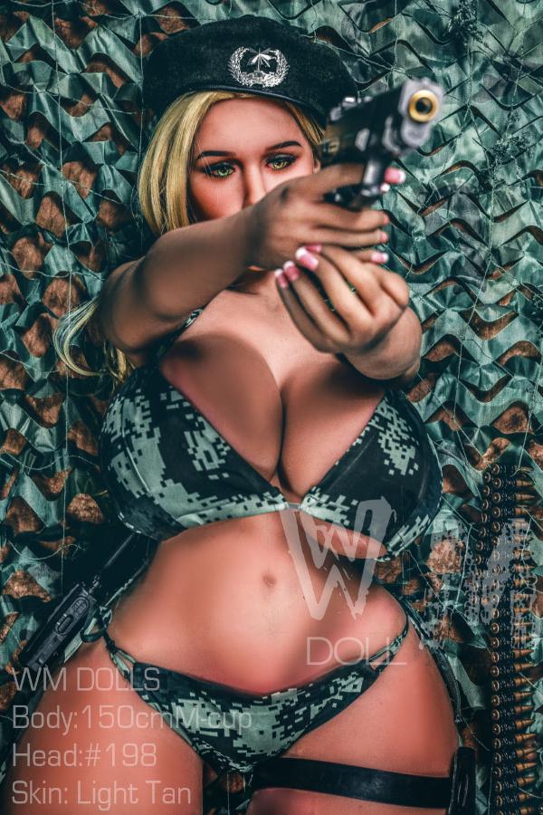 150cm (4ft11') M-Cup Best Realistic Sex Doll with Huge Ass - Fatzilla