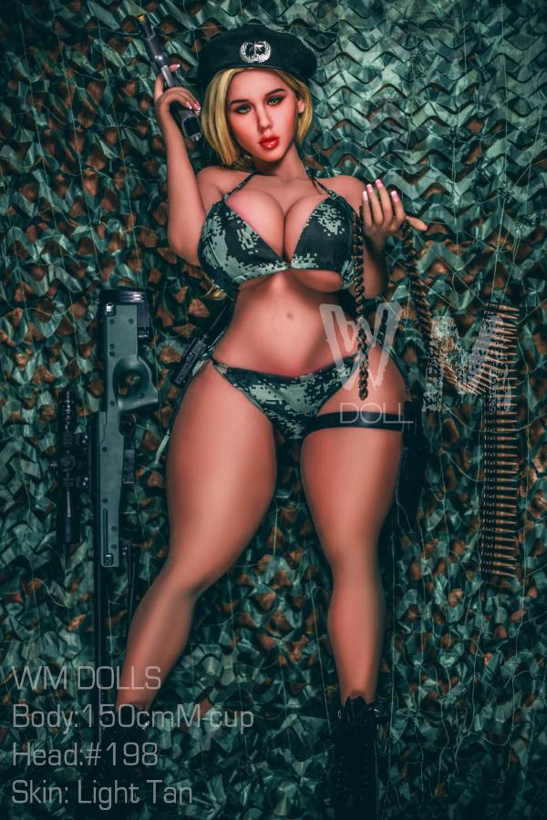 150cm (4ft11') M-Cup Best Realistic Sex Doll with Huge Ass - Fatzilla