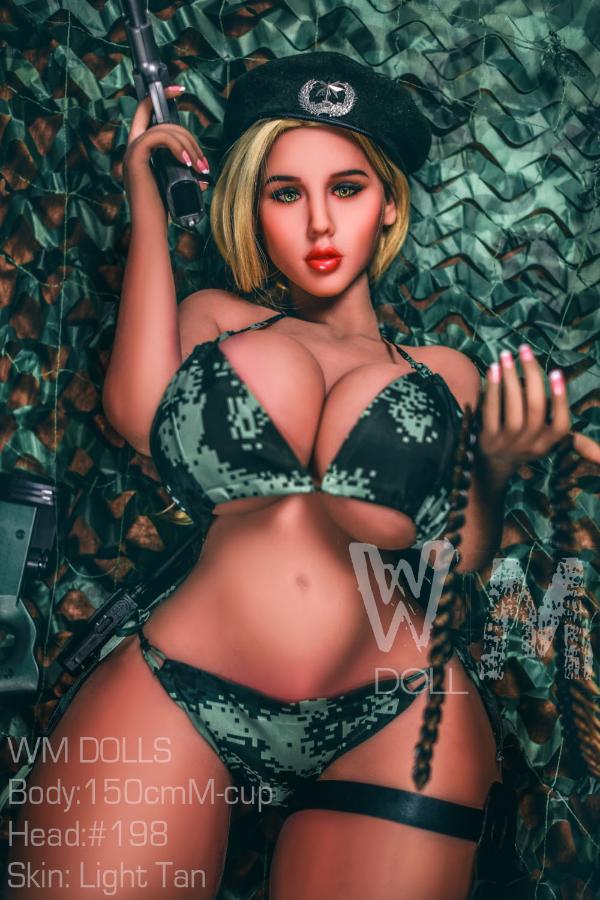 150cm (4ft11') M-Cup Best Realistic Sex Doll with Huge Ass - Fatzilla