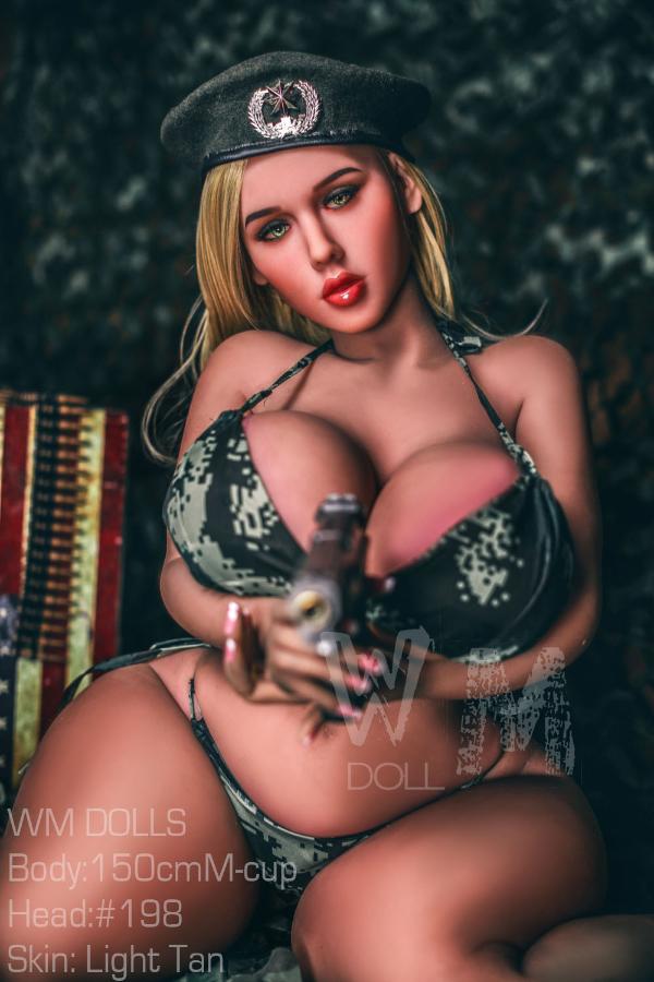 150cm (4ft11') M-Cup Best Realistic Sex Doll with Huge Ass - Fatzilla
