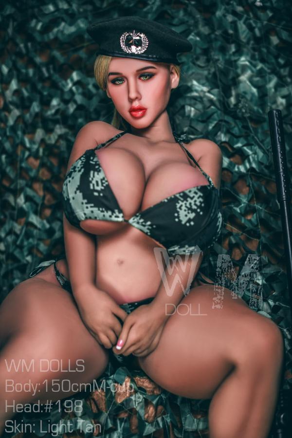 150cm (4ft11') M-Cup Best Realistic Sex Doll with Huge Ass - Fatzilla
