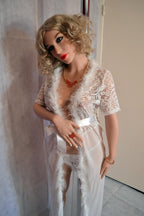 158cm (5ft 2') B-Cup Fat Girl TPE Doll with Big Belly - Hailey