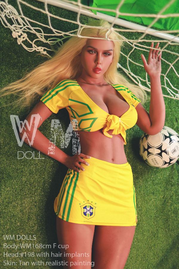 168cm (5ft6') F-Cup Soccer Lover Sex Doll - Movita