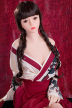 160cm (5ft3') B-Cup Ultra Realistic TPE Japanese Sex Doll - Iris