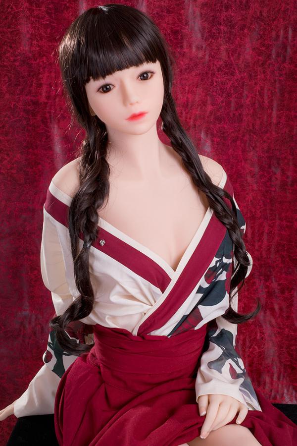 160cm (5ft3') B-Cup Ultra Realistic TPE Japanese Sex Doll - Iris