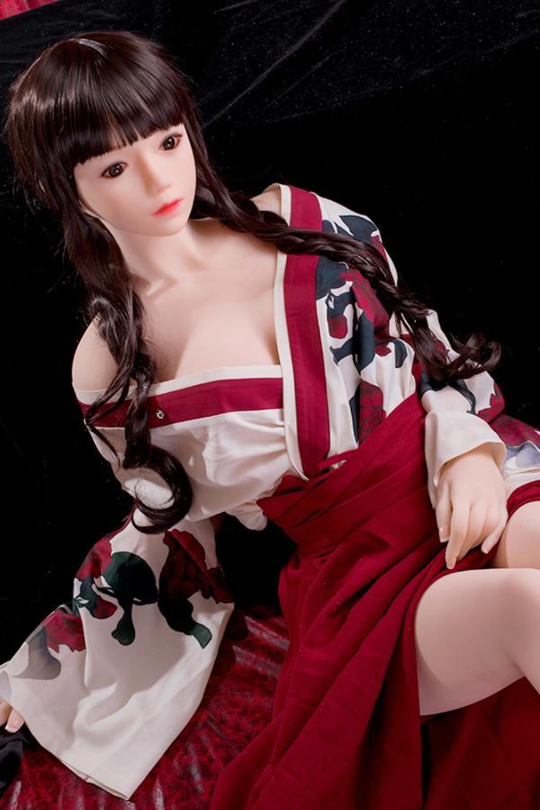 160cm (5ft3') B-Cup Ultra Realistic TPE Japanese Sex Doll - Iris