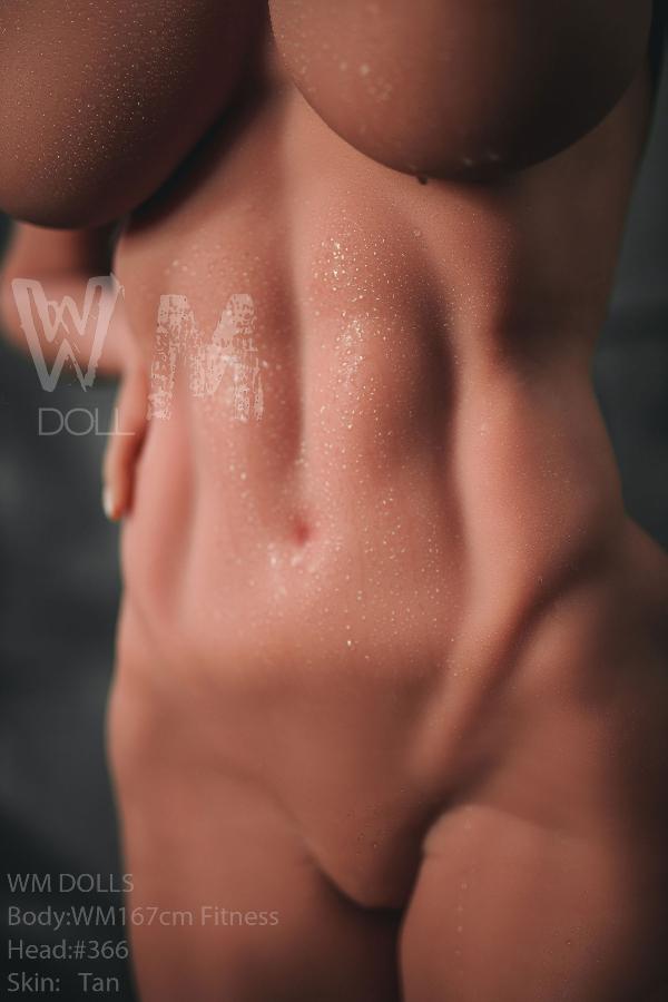 167cm (5ft 5") Fitness Body CrossFit Sex Doll with Killer Abs - Sahar