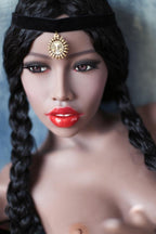 168cm (5ft6') A-Cup Full Body TPE Black Sex Doll - Grace