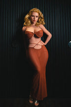 162cm (5ft3') F-Cup Professional Hybrid Blonde Sex Doll - Expert Crafted