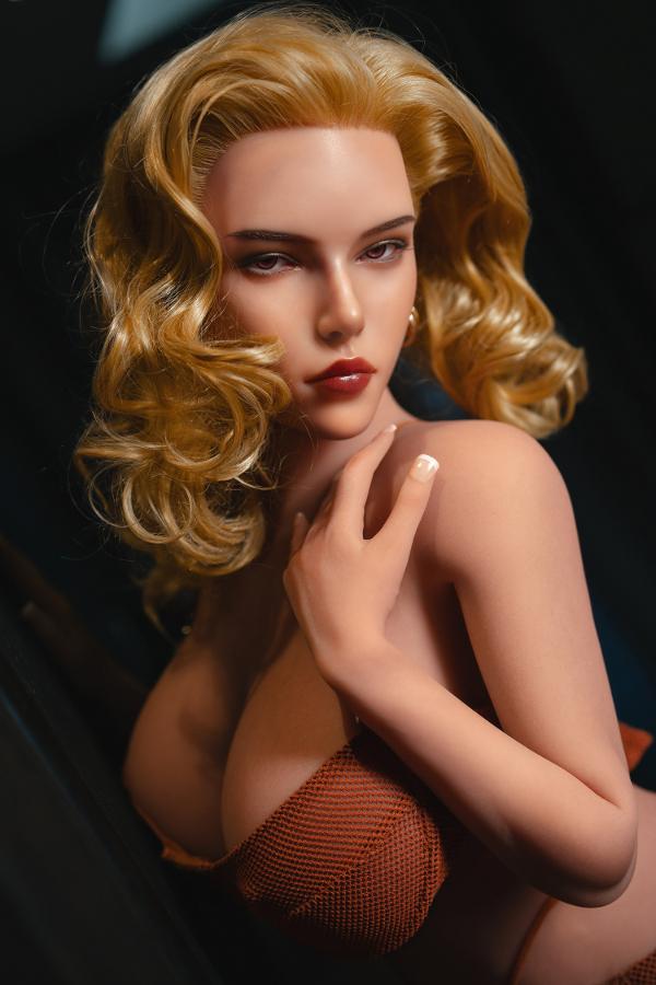 162cm (5ft3') F-Cup Professional Hybrid Blonde Sex Doll - Expert Crafted