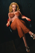 162cm (5ft3') F-Cup Professional Hybrid Blonde Sex Doll - Expert Crafted