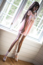 168cm (5ft 6") A-Cup Black Skin Africa Girl Sex Doll - Nava