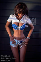 166cm (5ft 5") C-Cup Juicy Lips Sex Doll with small breasts - Krystyn