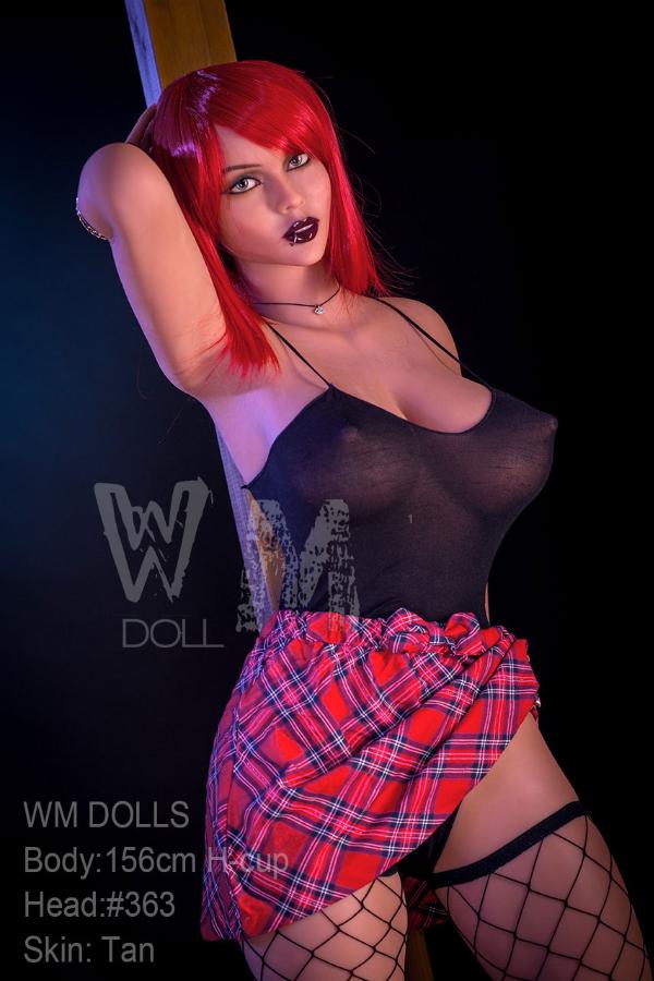 156cm (5ft 1') H-Cup Redhead Pol Dancer TPE Sexdoll - Chasity