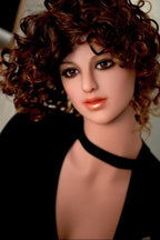 162cm (5ft3') B-Cup Sex Doll with Curly Hair - Brooks