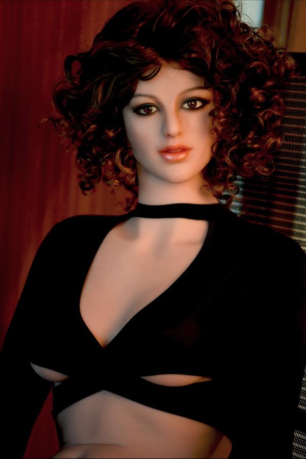 162cm (5ft3') B-Cup Sex Doll with Curly Hair - Brooks