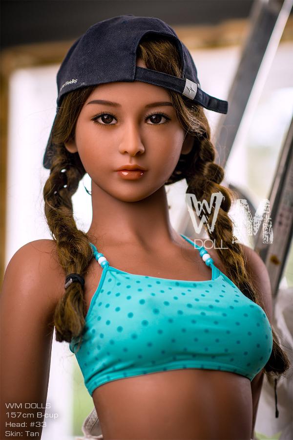 157cm (5ft 2") B-Cup Petite Painter Girl Love Doll - Ruby