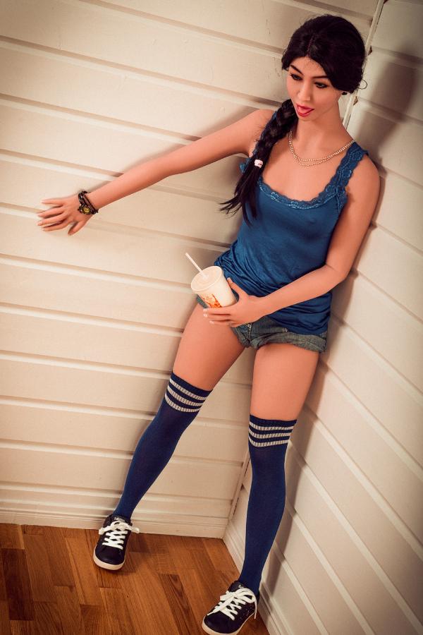 162cm (5ft3') B-Cup Real Doll Sex Robot with Tight Ass - Sasha