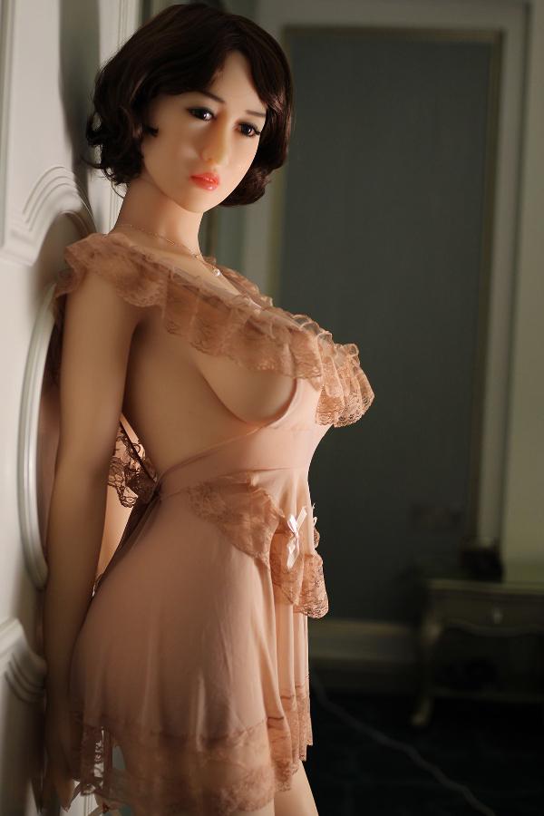 161cm (5ft 3") G-Cup Sex Doll in a Hotel Room - Virtue