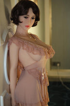 161cm (5ft 3") G-Cup Sex Doll in a Hotel Room - Virtue