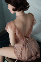 161cm (5ft 3") G-Cup Sex Doll in a Hotel Room - Virtue