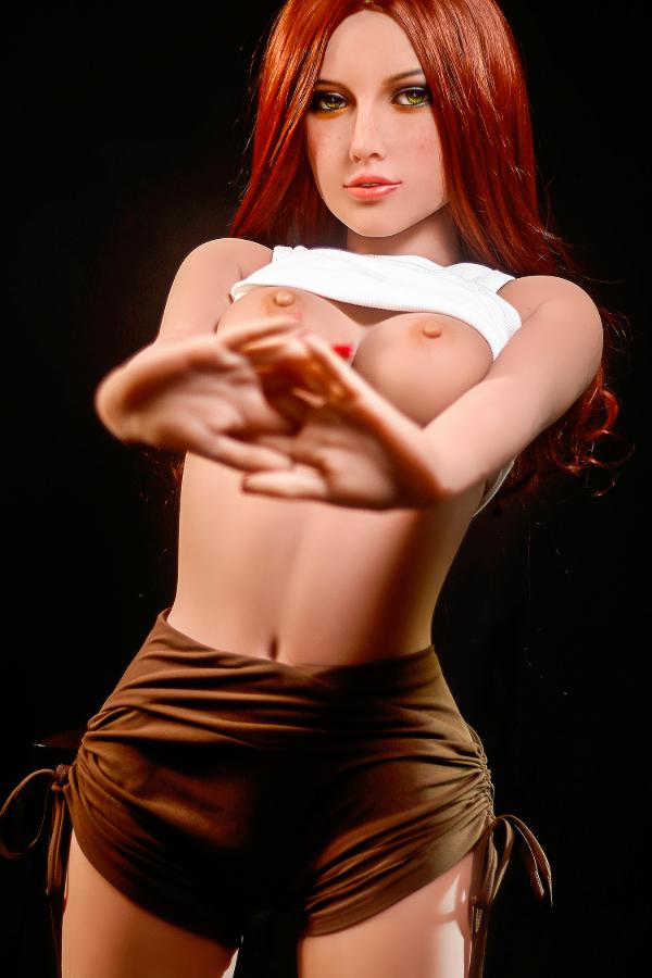 148cm (4ft10') C-Cup Premium Hybrid Sex Doll - Silicone & TPE Blend