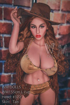 155cm (5ft 1') L-Cup Vintage Theme lover Sex Doll - Delaney