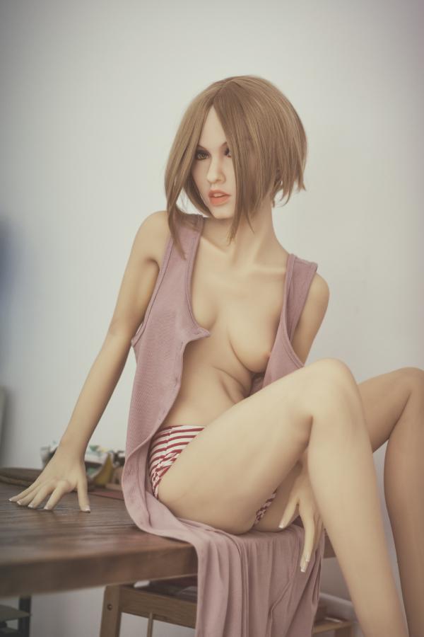 168cm (5ft 6") A-Cup Super Skinny Love Doll with Small Boobs - Pupa