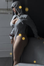 163cm (5ft 4") H-Cup Real Sex Doll with Big Round Butt - Jasmine