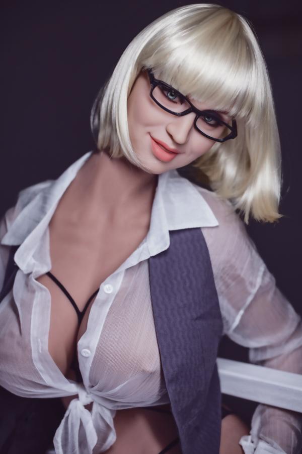 163cm (5ft 4") H-Cup Super Real Sex Doll with busty beauty - Helena