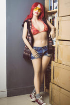 162cm (5ft3') B-Cup Redhead Petite Sexdoll - Emilie